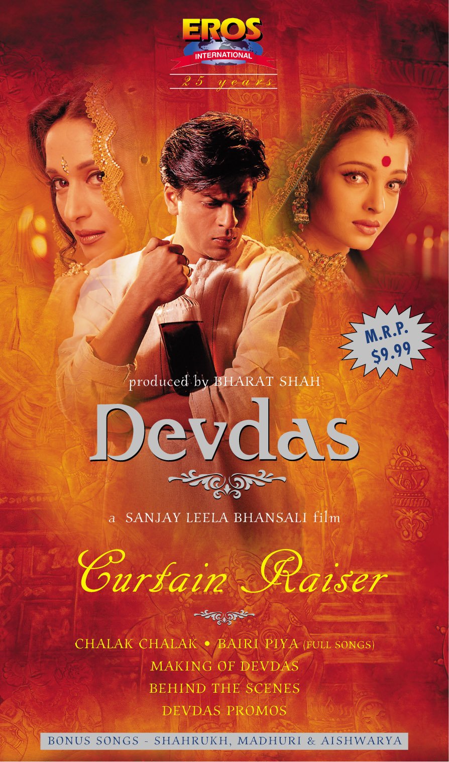 Affiche devdas film indien