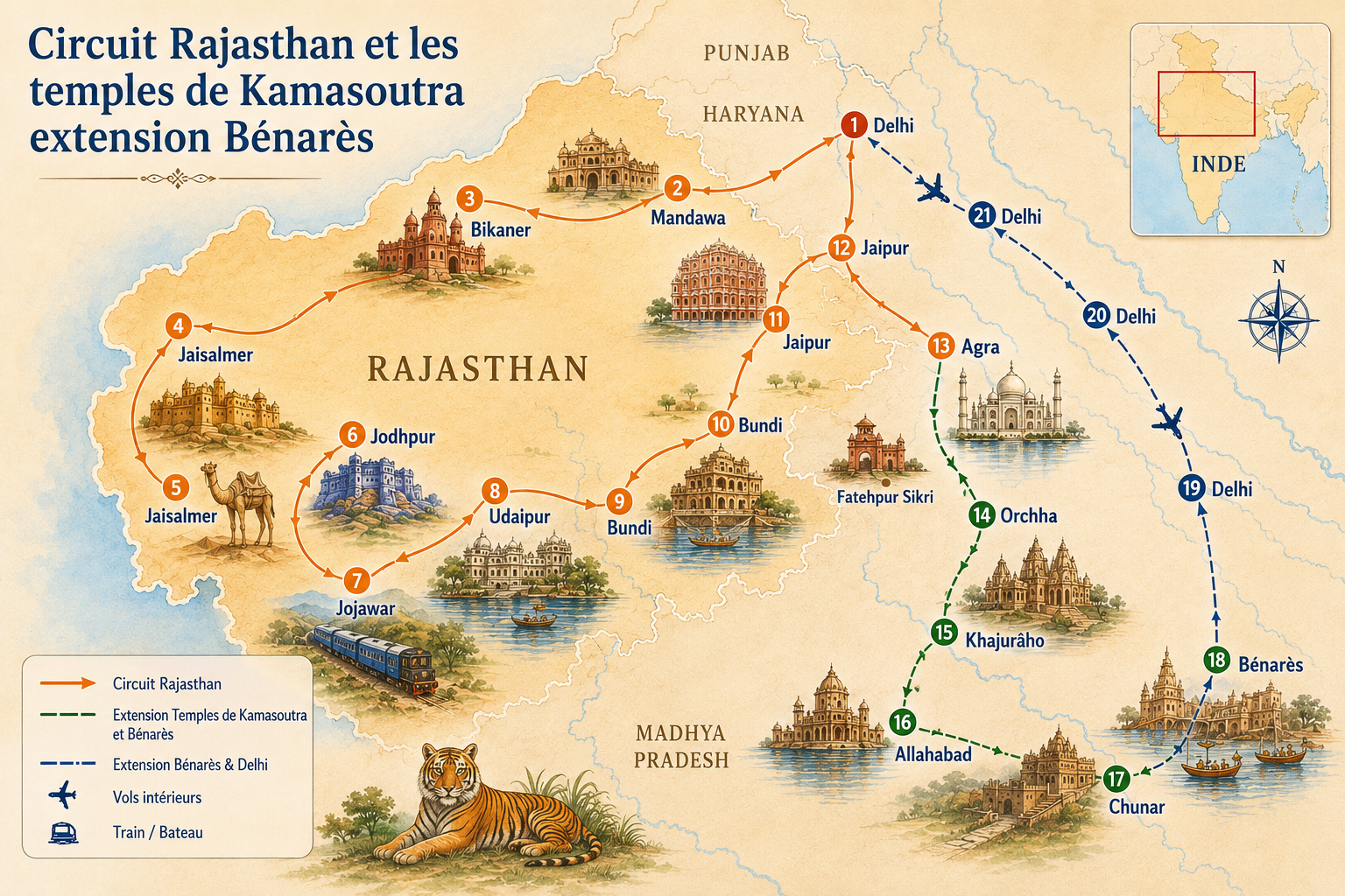Circuit Rajasthan et les temples de Kamasoutra extension Bénarès Circuit-Rajasthan-et-les-temples-de-Kamasoutra-extension-Benares
