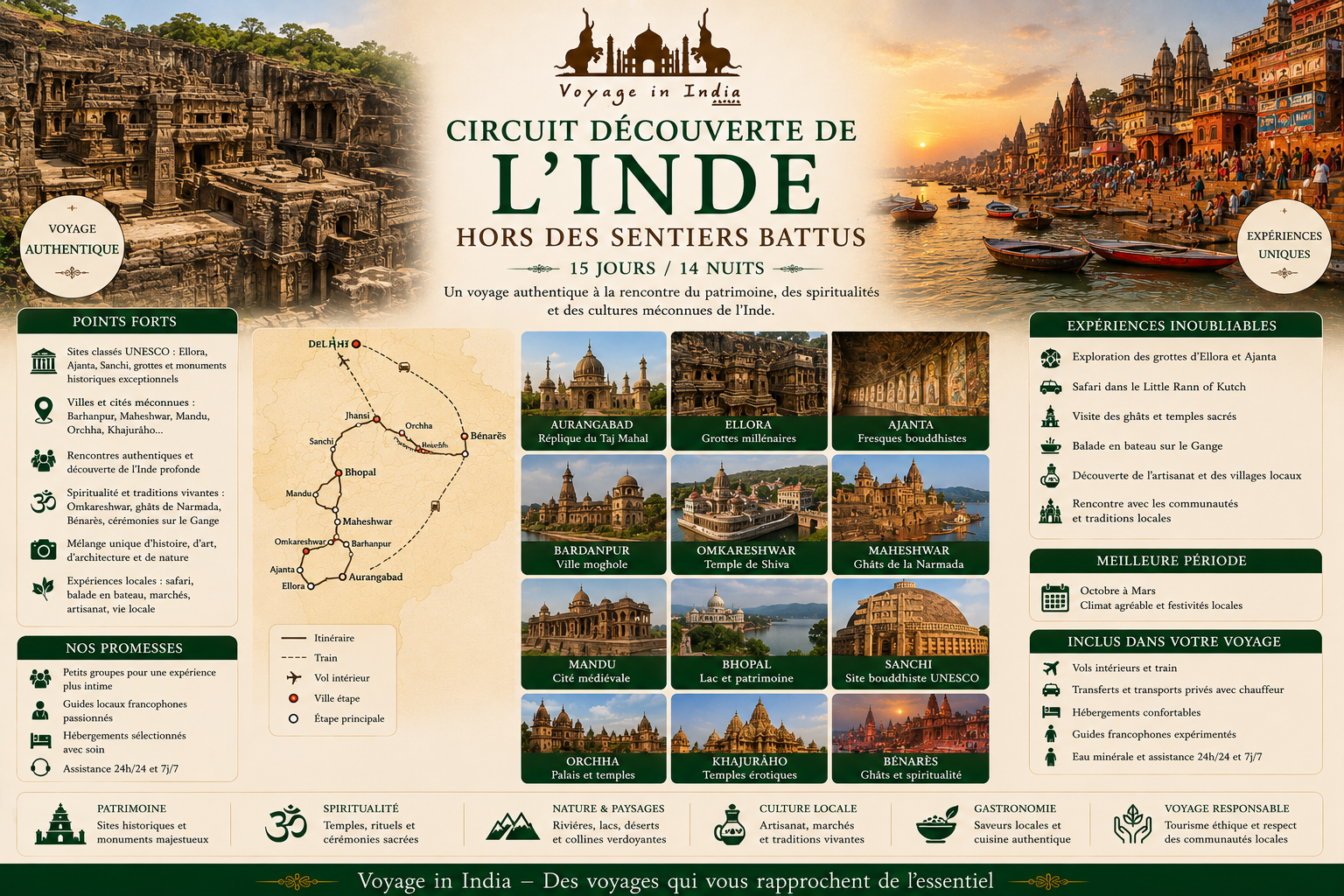 Inde hors de sentiers battus Inde hors de sentiers battus