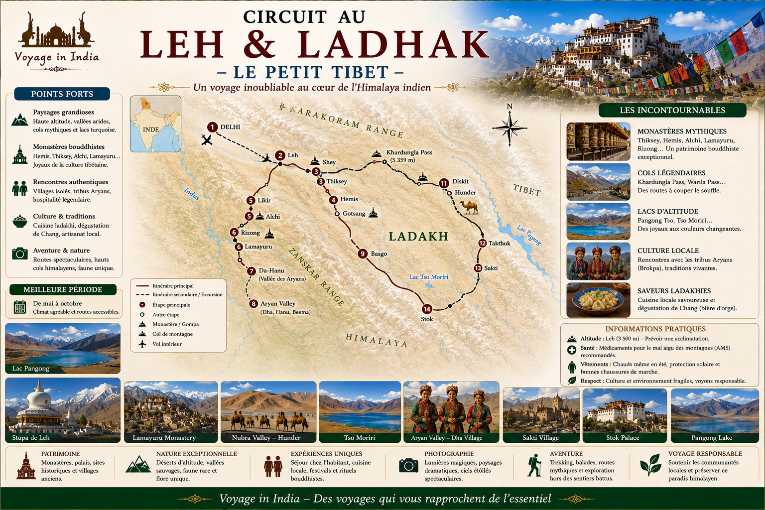 circuit au leh et ladakh le petit tibet circuit au leh et Ladakh