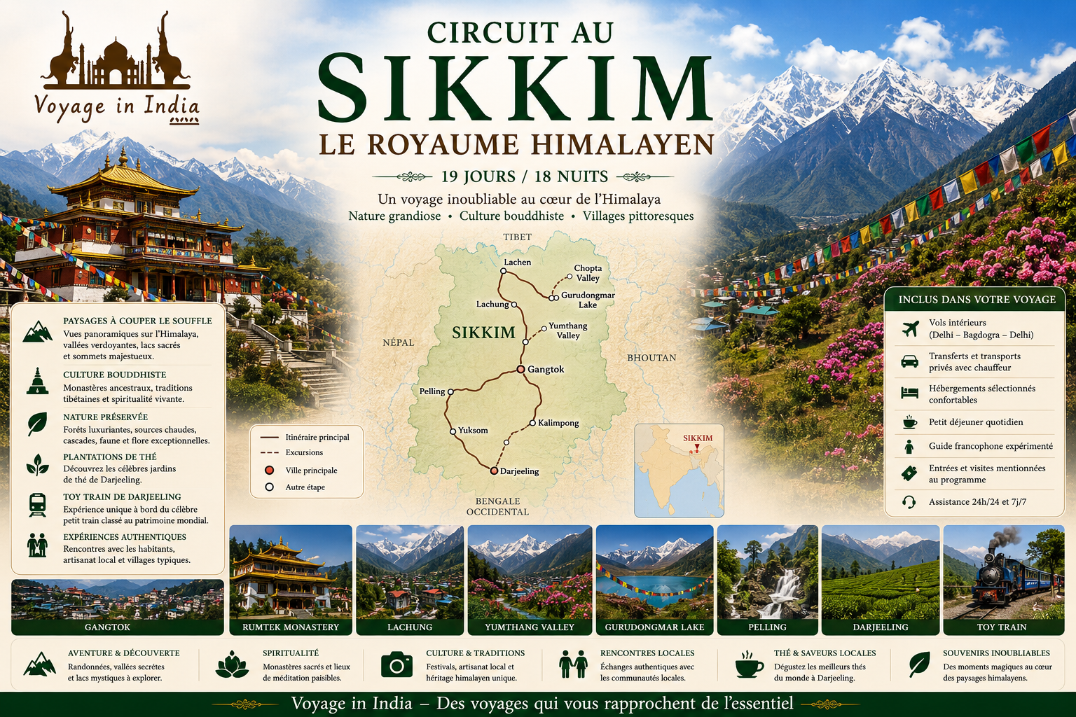 circuit au sikkim circuit au Sikkim