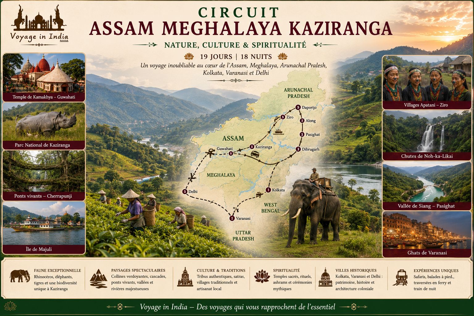 Circuit Assam Meghalaya Kaziranga Circuit Assam Meghalaya Kaziranga