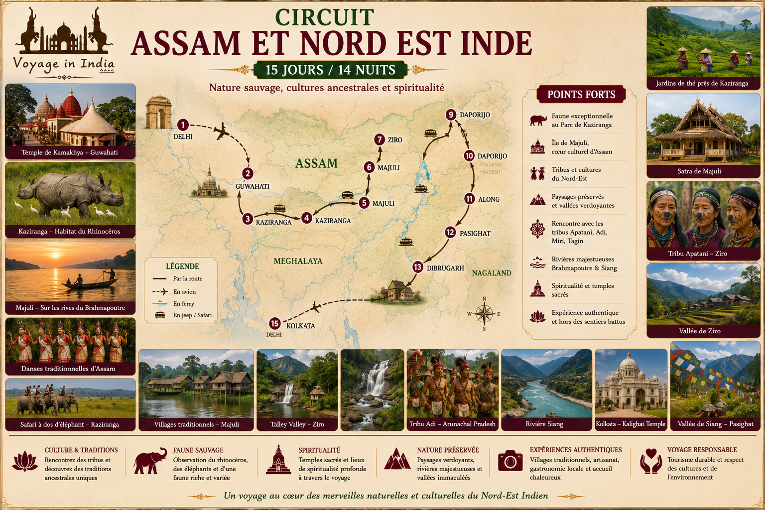 Circuit Assam et Nord est Inde Circuit Assam et Nord est Inde