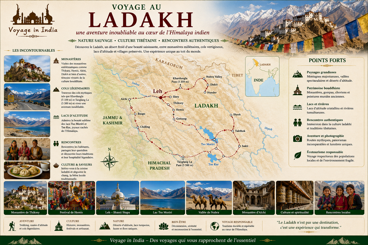 circuit au Ladakh Circuit au Ladakh